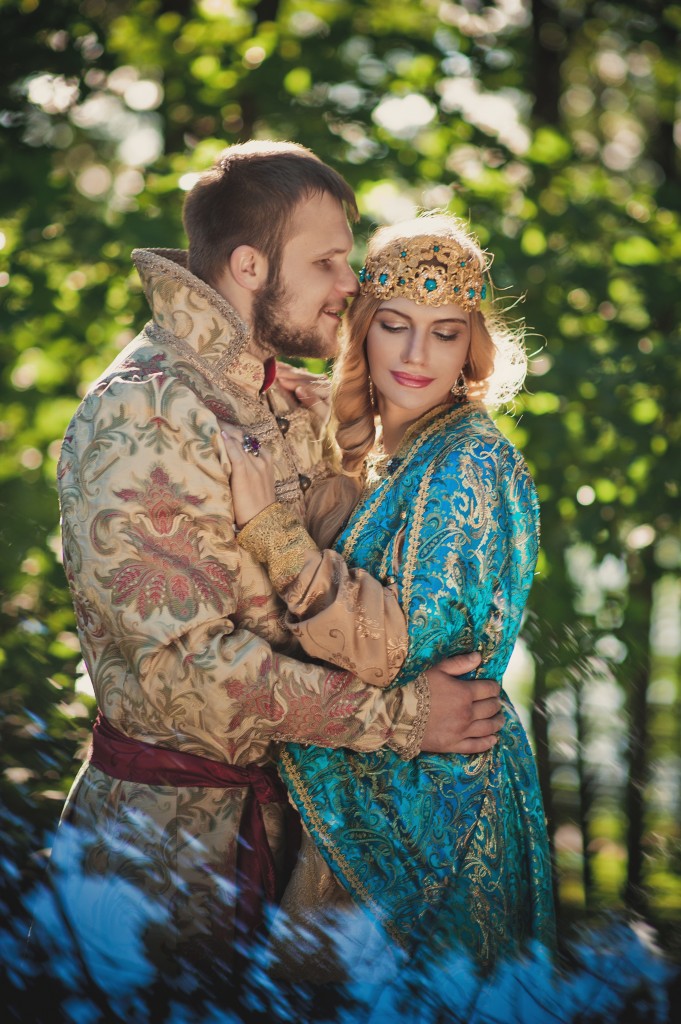 Свадебное платье в русском стиле - Дом Русской Одежды
