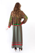 платье в русском стиле и двусторонняя коротена