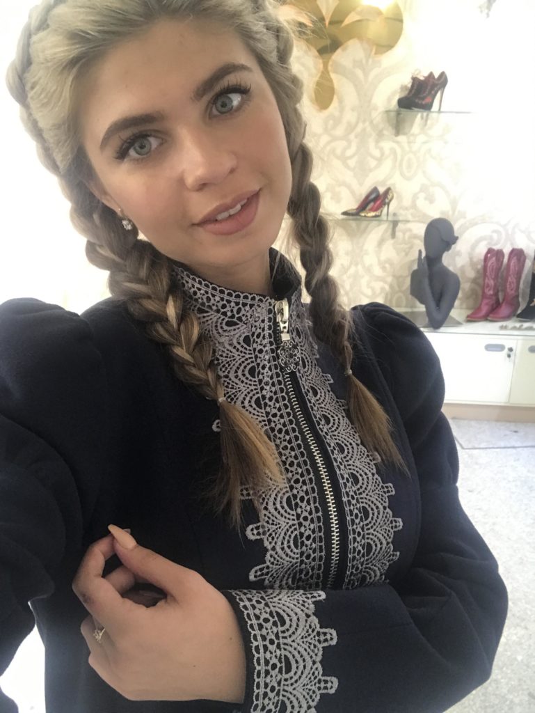 пальто в русском стиле