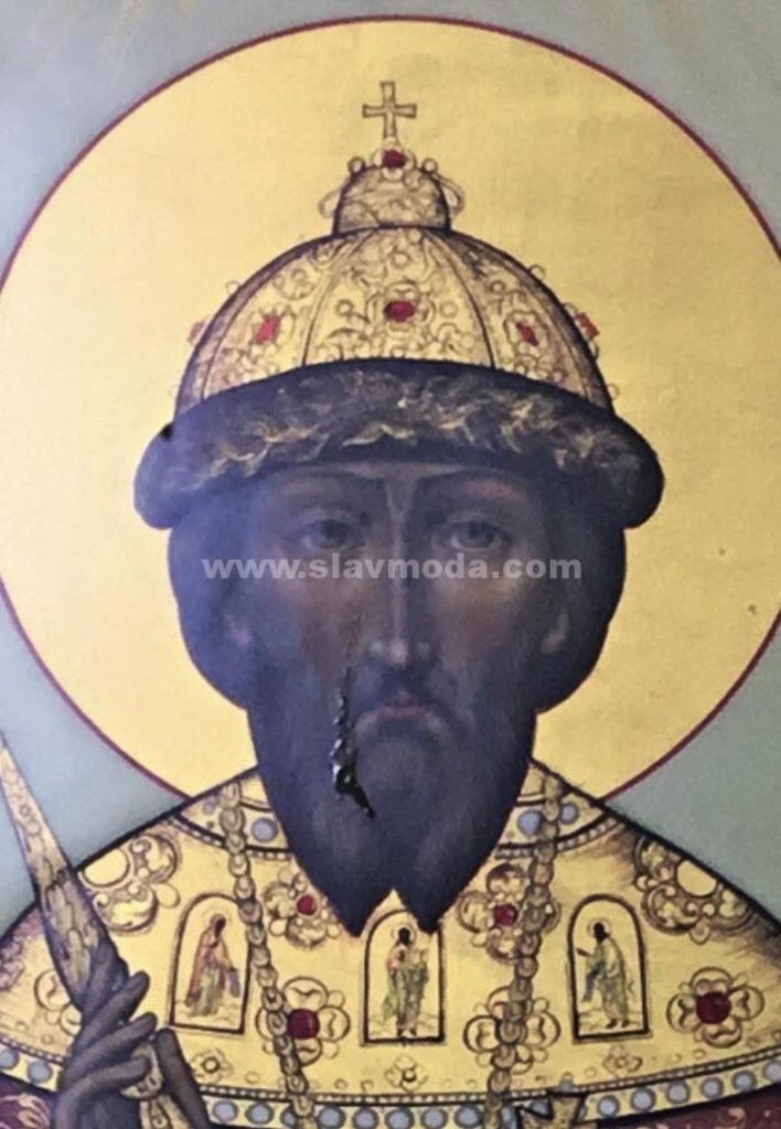 икона св. Царя-мученика Иоанна Грозного 2017