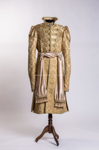 русский костюм мужской боярский кафтан