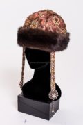 шапка в русском стиле женская