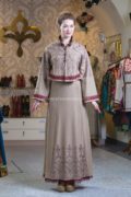 Двусторонняя юбка в русском стиле